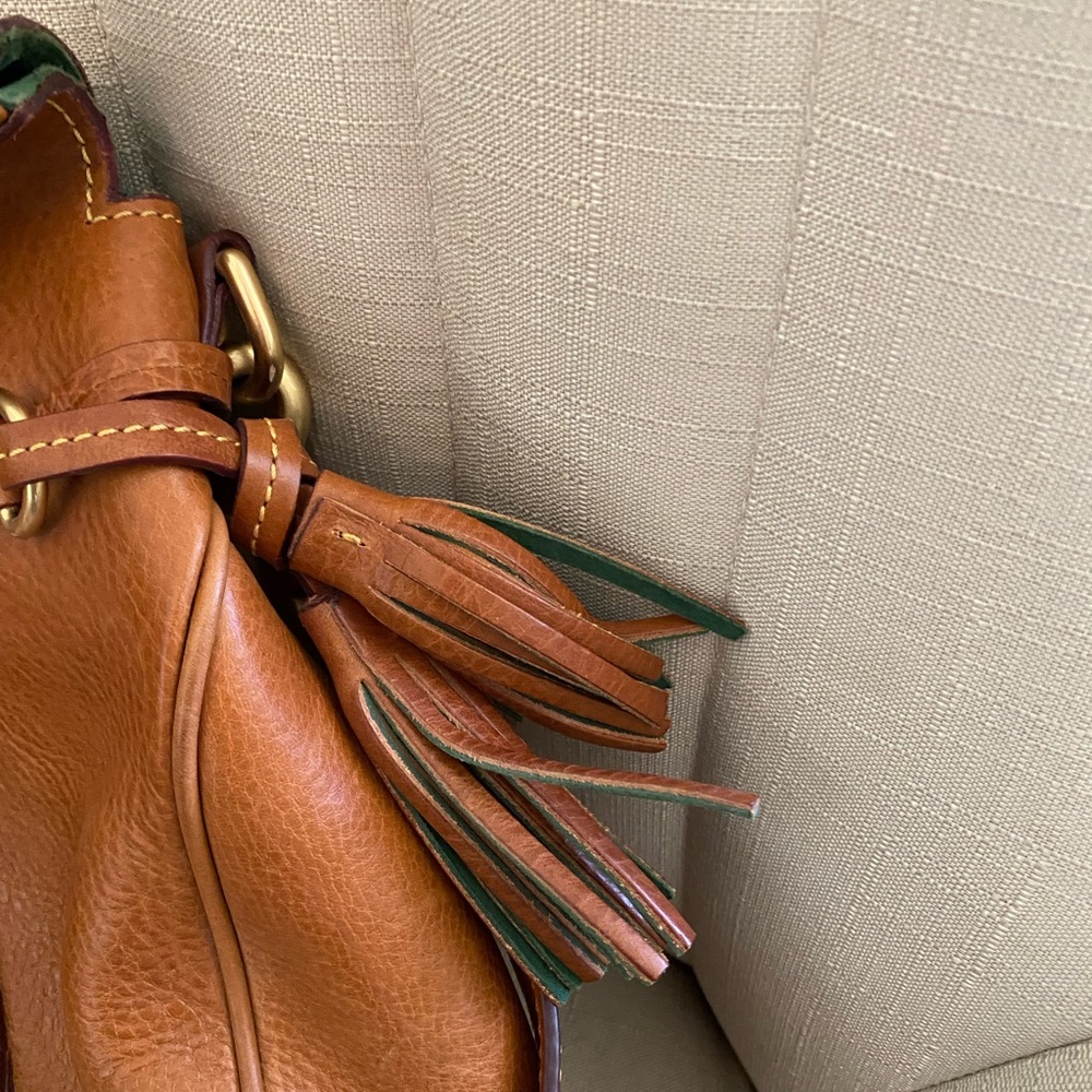 Dooney & Bourke Florentine satchel, natural - Picture 5 of 11